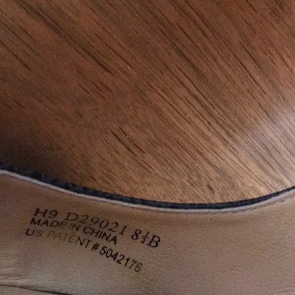 Cole Haan Nike Air Brown Slingback Heels - Picture 7 of 7